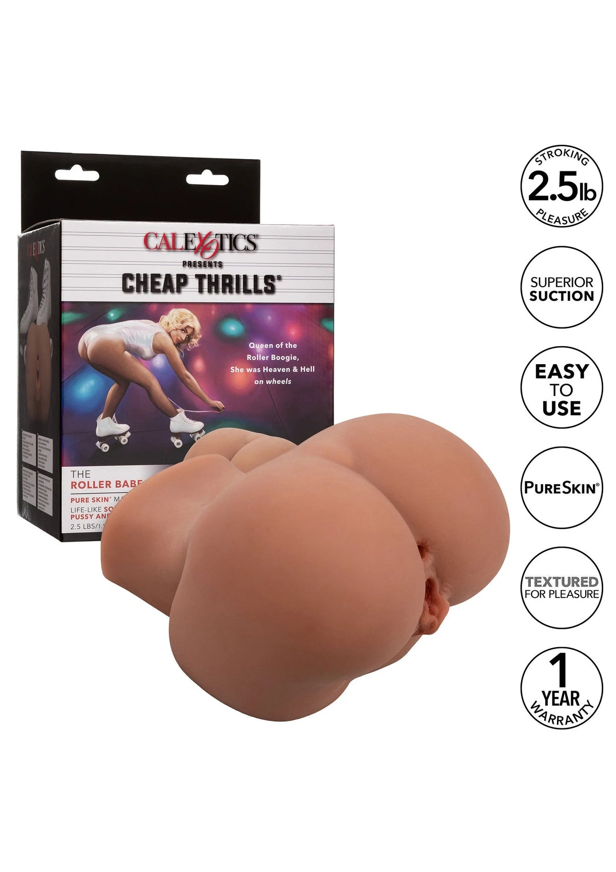 Bestel: The Roller Babe by CalExotics - bij Happytoys: de erotische sex webshop | liever Happy dan Easy ⭐⭐⭐⭐⭐