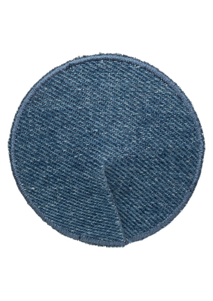 Ride 'em Premium Denim Collection Round Pasties by CalExotics