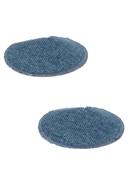 Ride 'em Premium Denim Collection Round Pasties by CalExotics