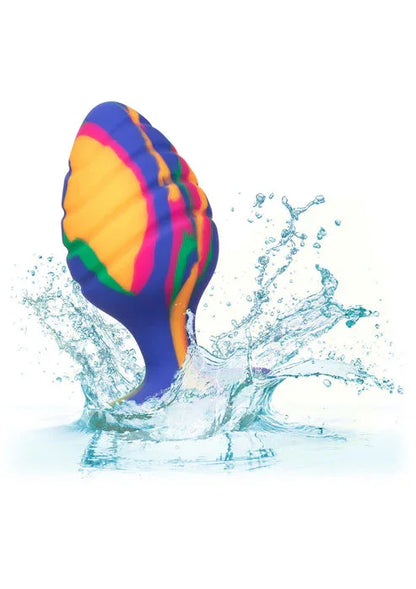 Cheeky Large Swirl Plug by CalExotics - Happytoys Sexshop: Toys for Feeling Happy & Easy 😊 - Discreet geleverd