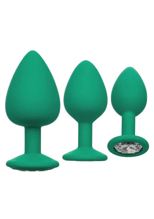 Cheeky Gems 3 pcs by CalExotics - Happytoys Sexshop: Toys for Feeling Happy & Easy 😊 - Discreet geleverd