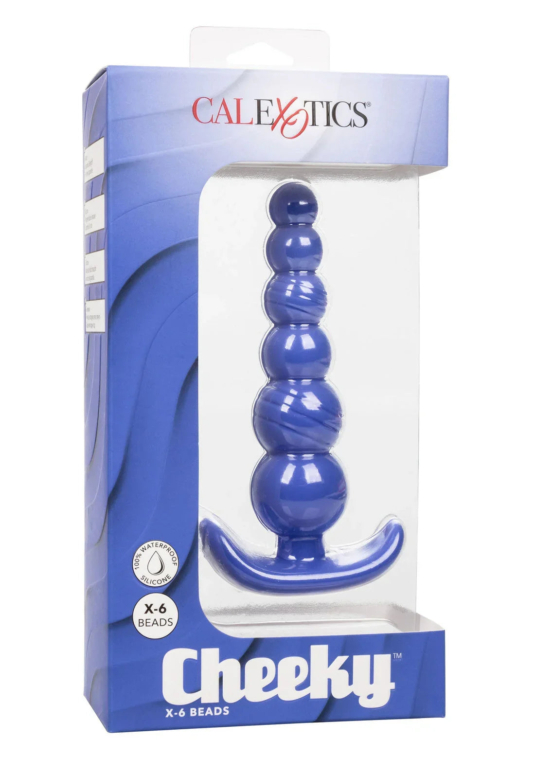 Cheeky X-6 Beads by CalExotics - Happytoys Sexshop: Toys for Feeling Happy & Easy 😊 - Discreet geleverd