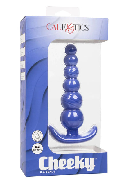Cheeky X-6 Beads by CalExotics - Happytoys Sexshop: Toys for Feeling Happy & Easy 😊 - Discreet geleverd