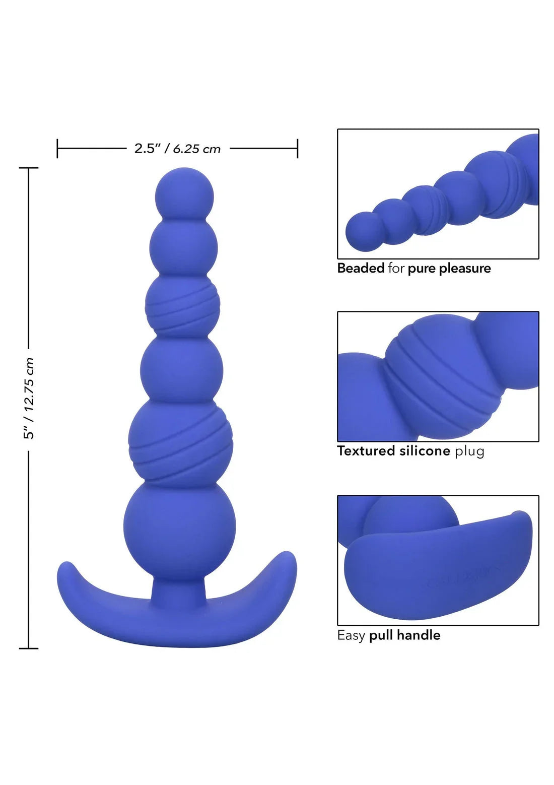 Cheeky X-6 Beads by CalExotics - Happytoys Sexshop: Toys for Feeling Happy & Easy 😊 - Discreet geleverd