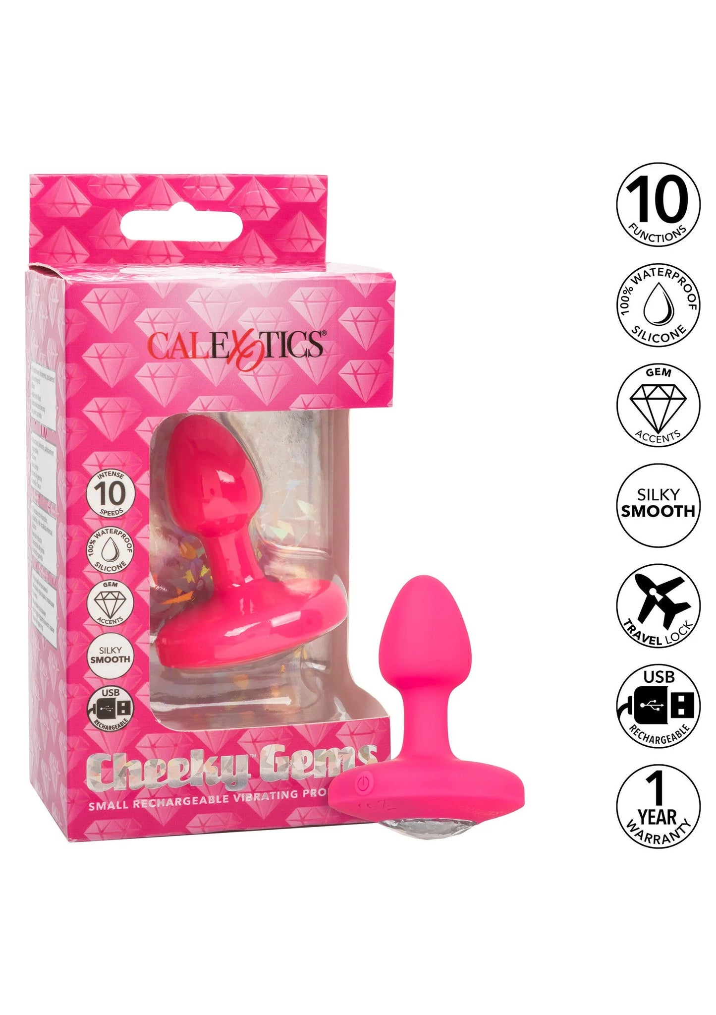 Beste vandaag nog: Vibrating Probe Small by CalExotics - bij Happytoys Sexshop: Toys for Feeling Happy & Easy 😊