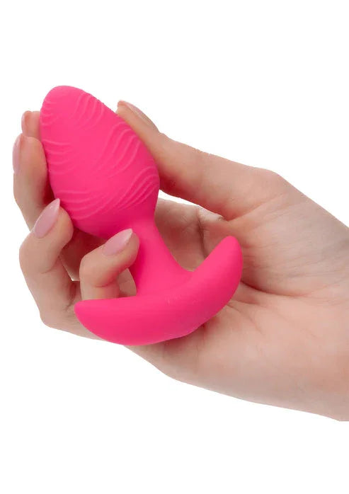 Cheeky Glow Vibrating Plug S by CalExotics - Happytoys Sexshop: Toys for Feeling Happy & Easy 😊 - Discreet geleverd