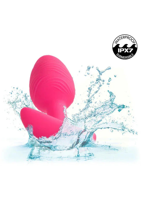 Cheeky Glow Vibrating Plug S by CalExotics - Happytoys Sexshop: Toys for Feeling Happy & Easy 😊 - Discreet geleverd