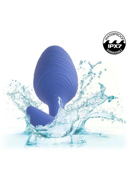 Cheeky Glow Vibrating Plug L by CalExotics - Happytoys Sexshop: Toys for Feeling Happy & Easy 😊 - Discreet geleverd