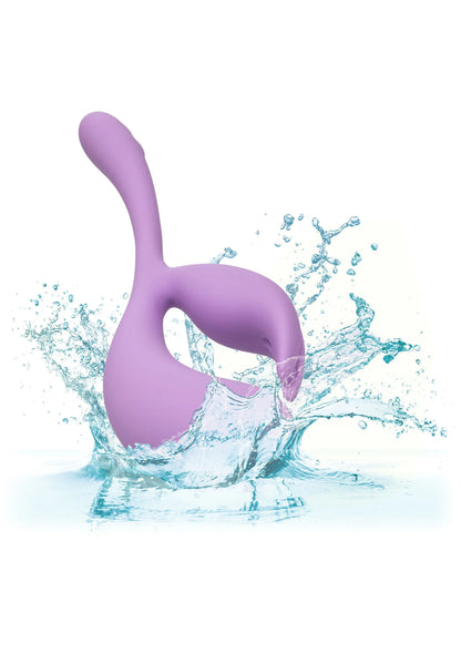Bestel: Elle Liquid Silicone Dual Flicker Vibrator by CalExotics Elle - bij Happytoys.nl, happytoys.be, Happytoys.ae: erotische sex webshop | liever Happy dan Easy ⭐⭐⭐⭐⭐