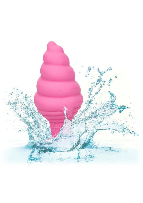 Yum Bum Ice Cone Butt Plug by CalExotics - Happytoys Sexshop: Toys for Feeling Happy & Easy 😊 - Discreet geleverd