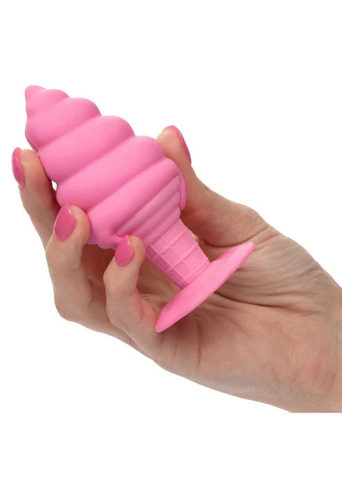 Yum Bum Ice Cone Butt Plug by CalExotics - Happytoys Sexshop: Toys for Feeling Happy & Easy 😊 - Discreet geleverd