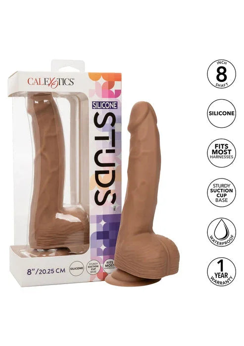 Silicone Studs 8 inch by CalExotics - Happytoys Sexshop: Toys for Feeling Happy & Easy 😊 - Discreet geleverd