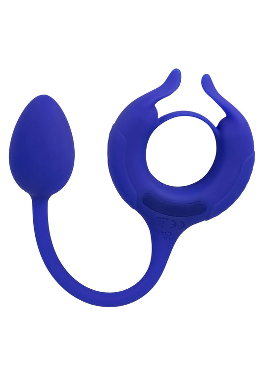 Bestel: Admiral Plug and Play Weighted Cock Ring by CalExotics - bij Happytoys: de erotische sex webshop | liever Happy dan Easy ⭐⭐⭐⭐⭐
