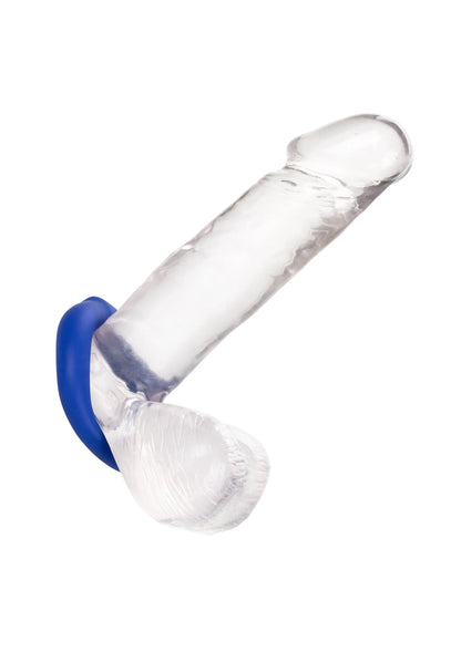 Oplaadbare pompkit met transparante cilinder en blauwe kraag, wit/grijs inzetstuk