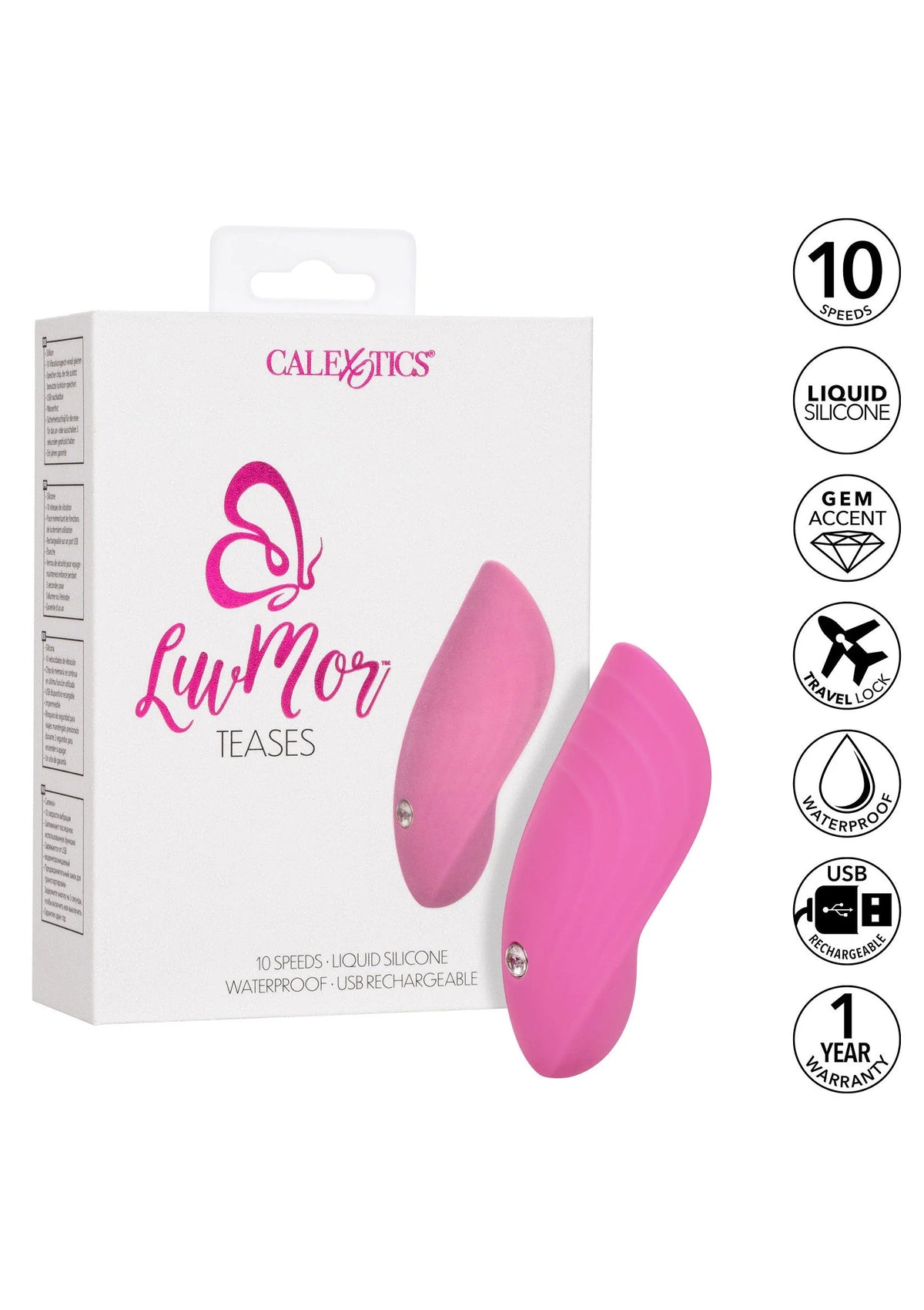 Beste vandaag nog: LuvMor Teases vingervibrator by CalExotics - bij Happytoys