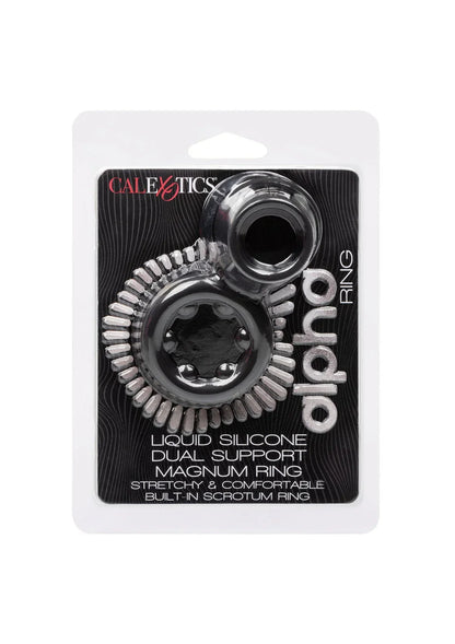 Alpha Dual Magnum Ring by CalExotics - Happytoys Sexshop: Toys for Feeling Happy & Easy 😊 - Discreet geleverd
