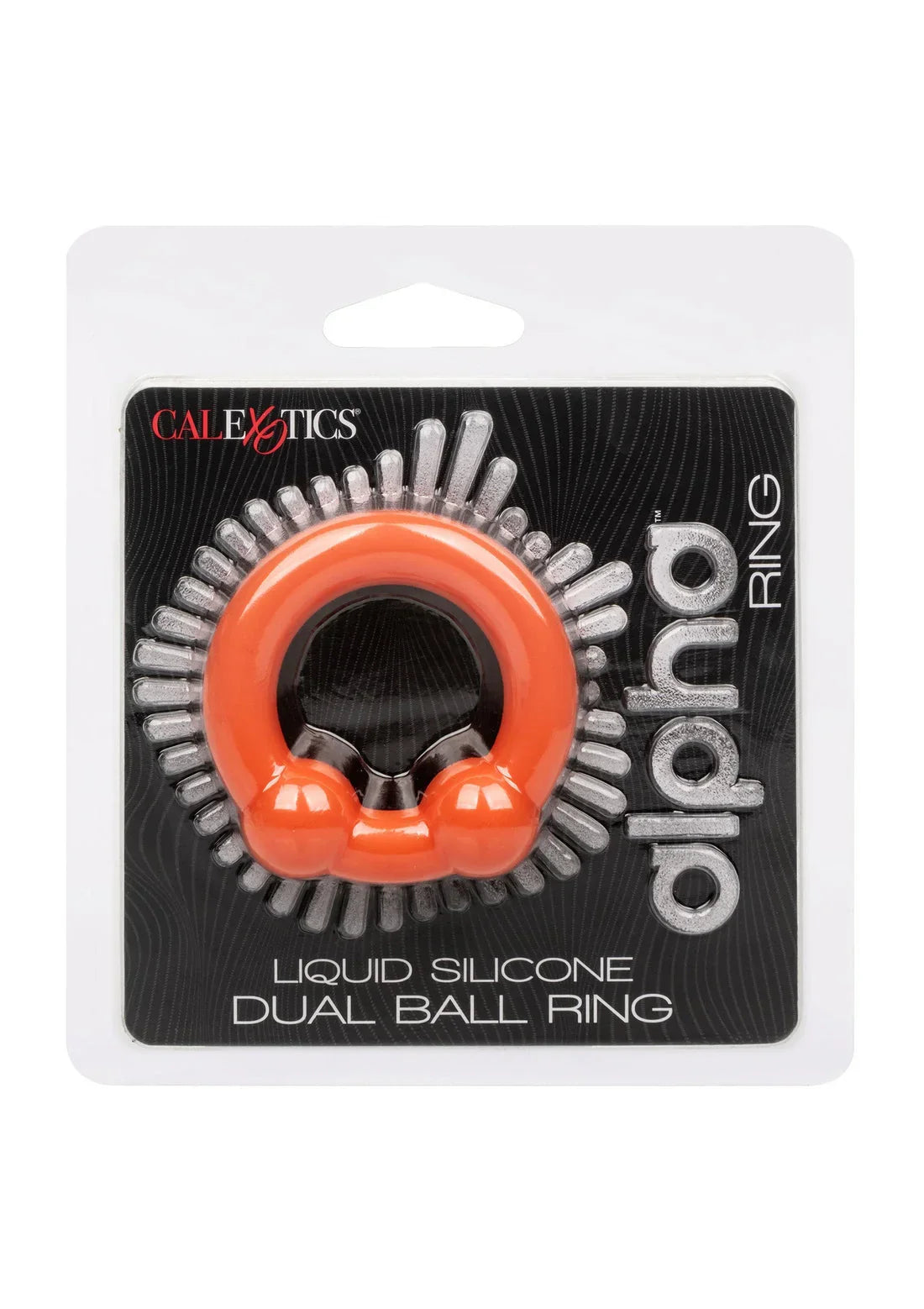 Alpha Dual Ball Ring by CalExotics - Happytoys Sexshop: Toys for Feeling Happy & Easy 😊 - Discreet geleverd
