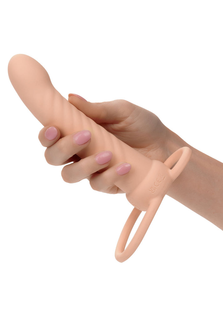 Ribbed Dual Penetrator by CalExotics Performance Maxx