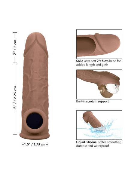 Bestel: Life - Like Extension 7 inch - bij Happytoys: de erotische sex webshop | liever Happy dan Easy ⭐⭐⭐⭐⭐