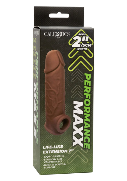 Bestel: Life - Like Extension 7 inch - bij Happytoys: de erotische sex webshop | liever Happy dan Easy ⭐⭐⭐⭐⭐