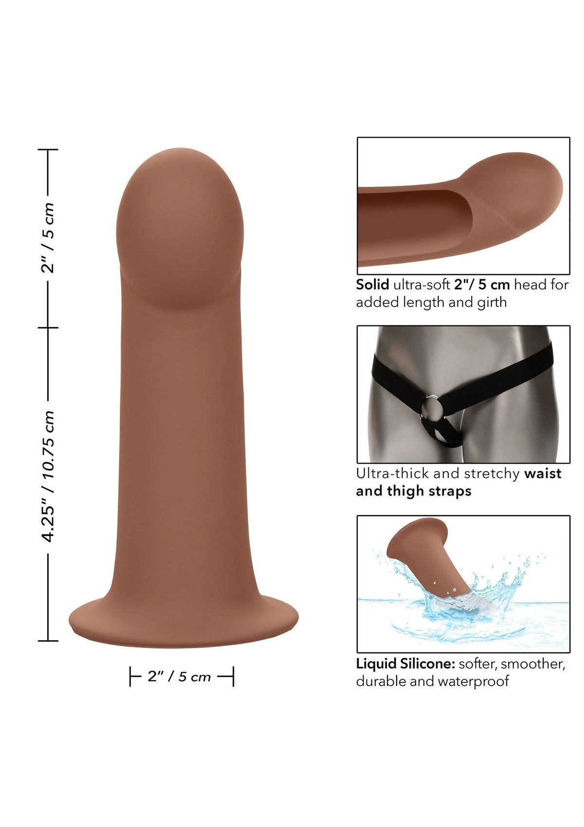 Bestel: Extension With Harness - bij Happytoys: de erotische sex webshop | liever Happy dan Easy ⭐⭐⭐⭐⭐
