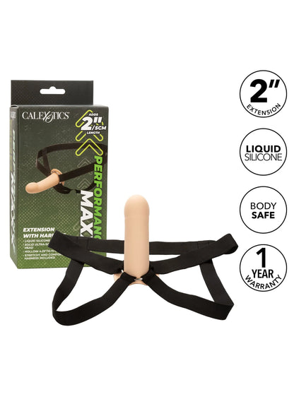 Bestel: Extension With Harness - bij Happytoys: de erotische sex webshop | liever Happy dan Easy ⭐⭐⭐⭐⭐