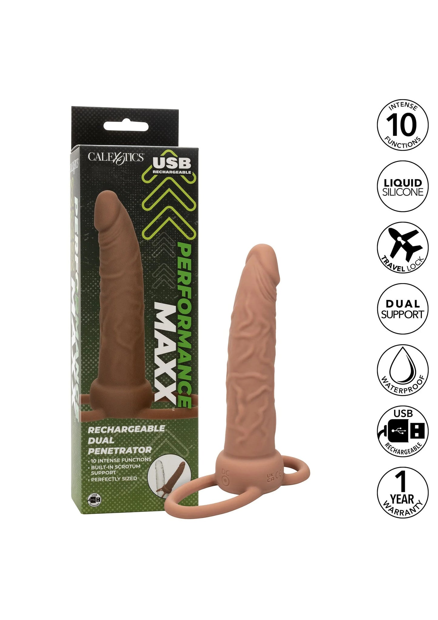 Rechargeable Dual Penetrator by CalExotics