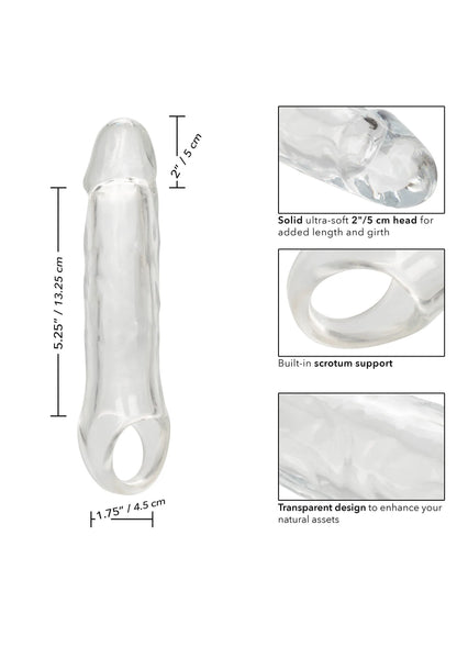 Beste vandaag nog: Performance Maxx Clear Extension 7.5' by CalExotics - bij Happytoys
