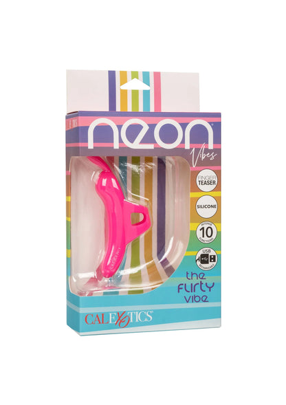 Verpakkingsdoos CalExotics Neon Vibes vingerteaser 'Flirty Vibe' in roze
