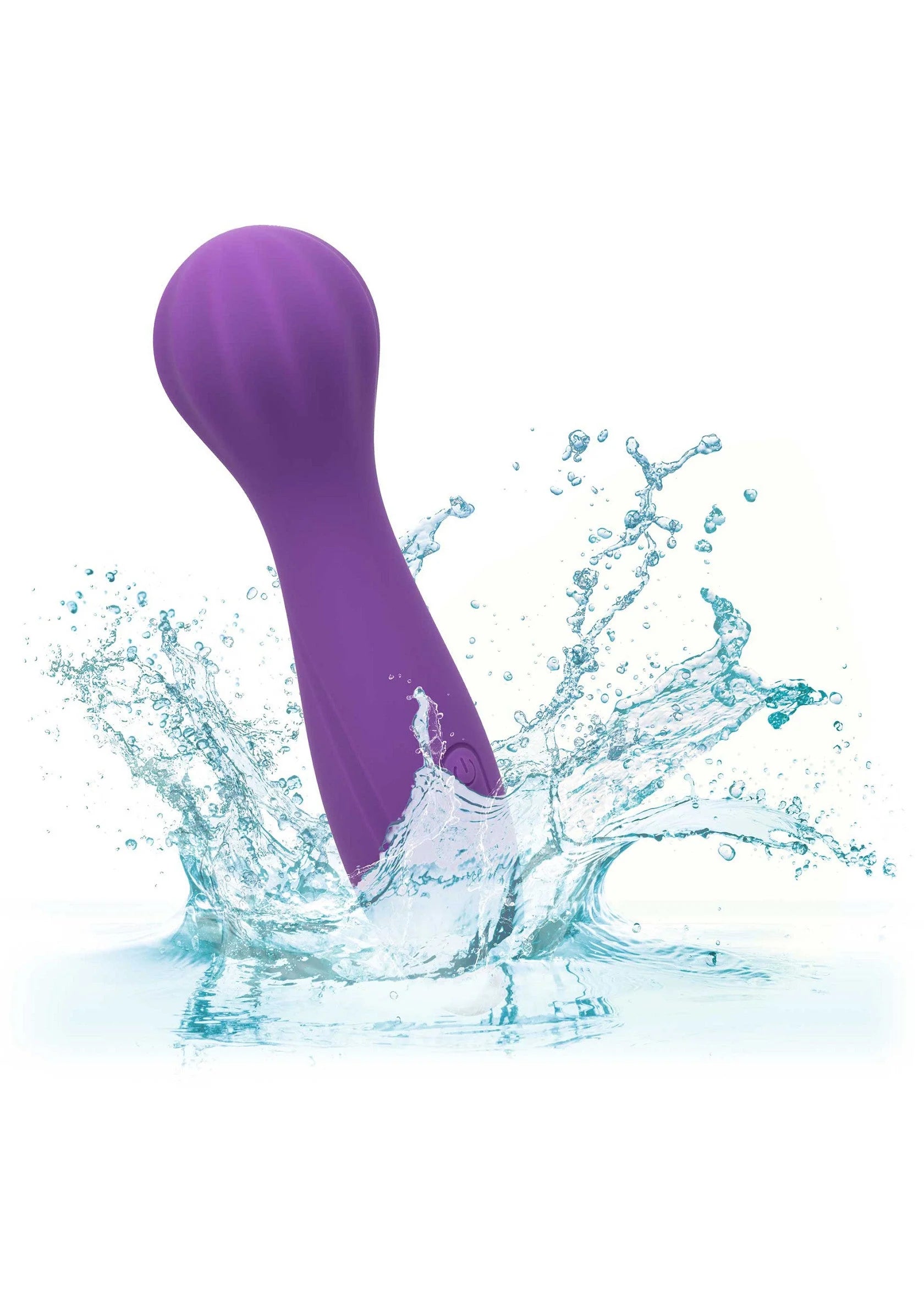 Paarse 'O'-wand met wateraanspatting, afgeronde kop en gladde vorm