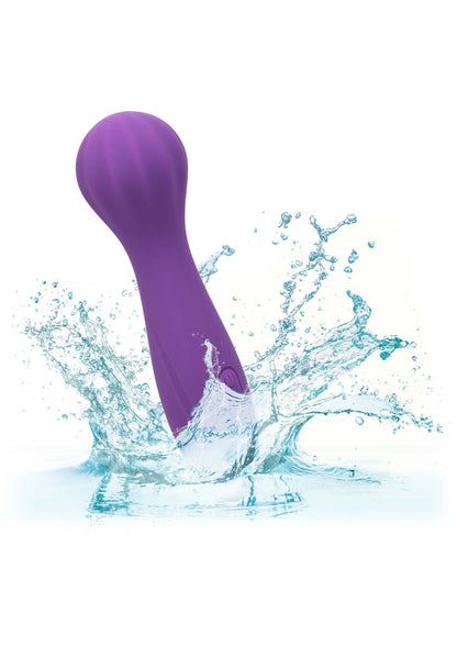 Paarse 'O'-wand met wateraanspatting, afgeronde kop en gladde vorm