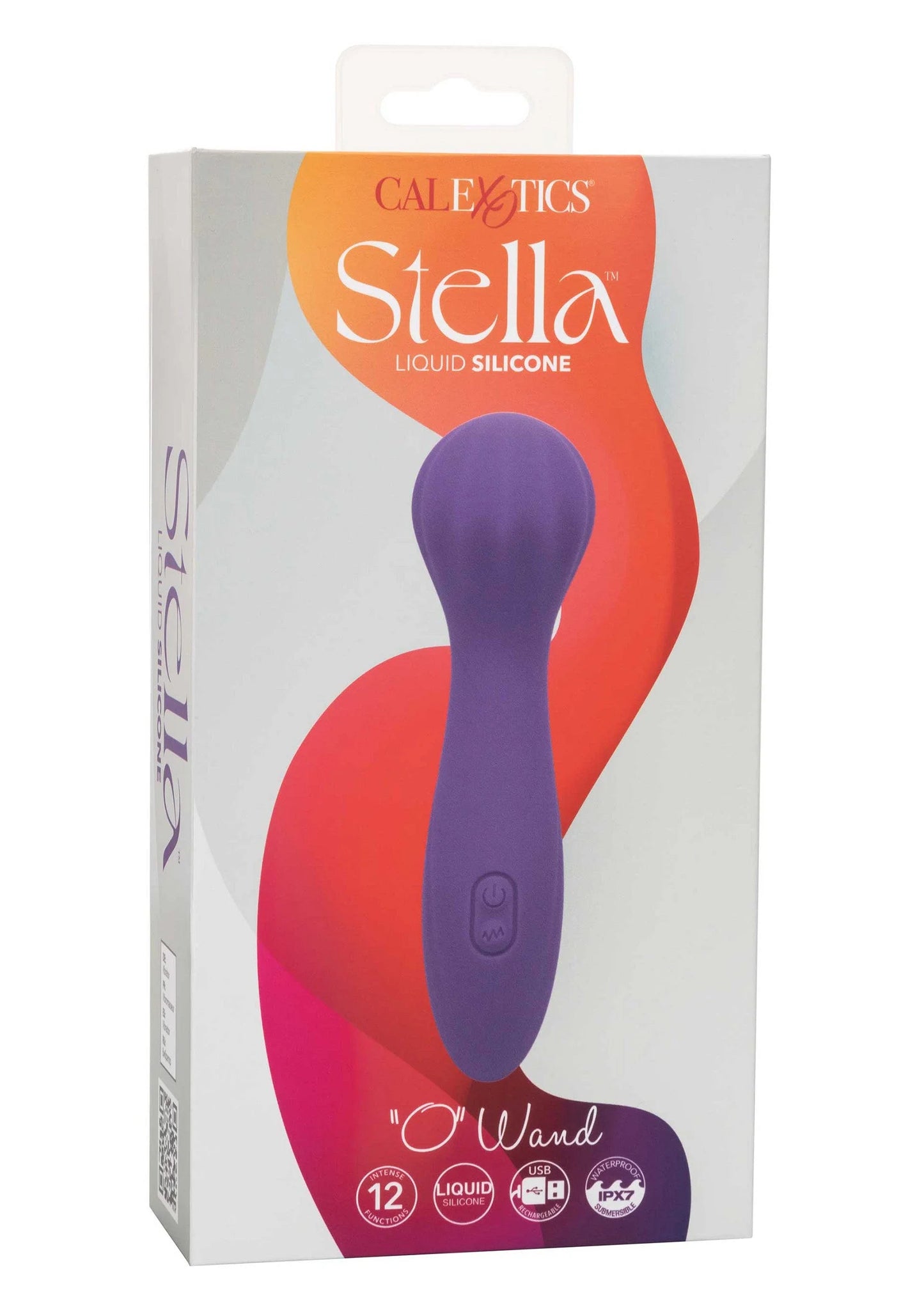 Verpakte CalExotics Stella vloeibare siliconen 'O'-wand in paars