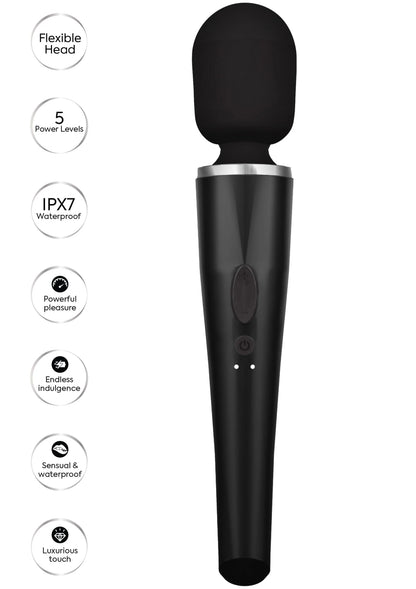 Pro Wand Massager Rot von Caresse