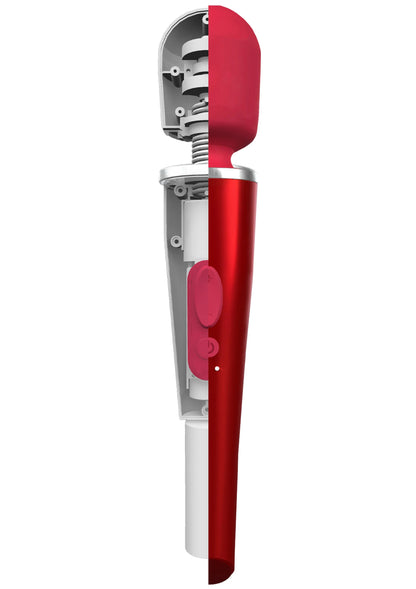 Pro Wand Massager Rot von Caresse