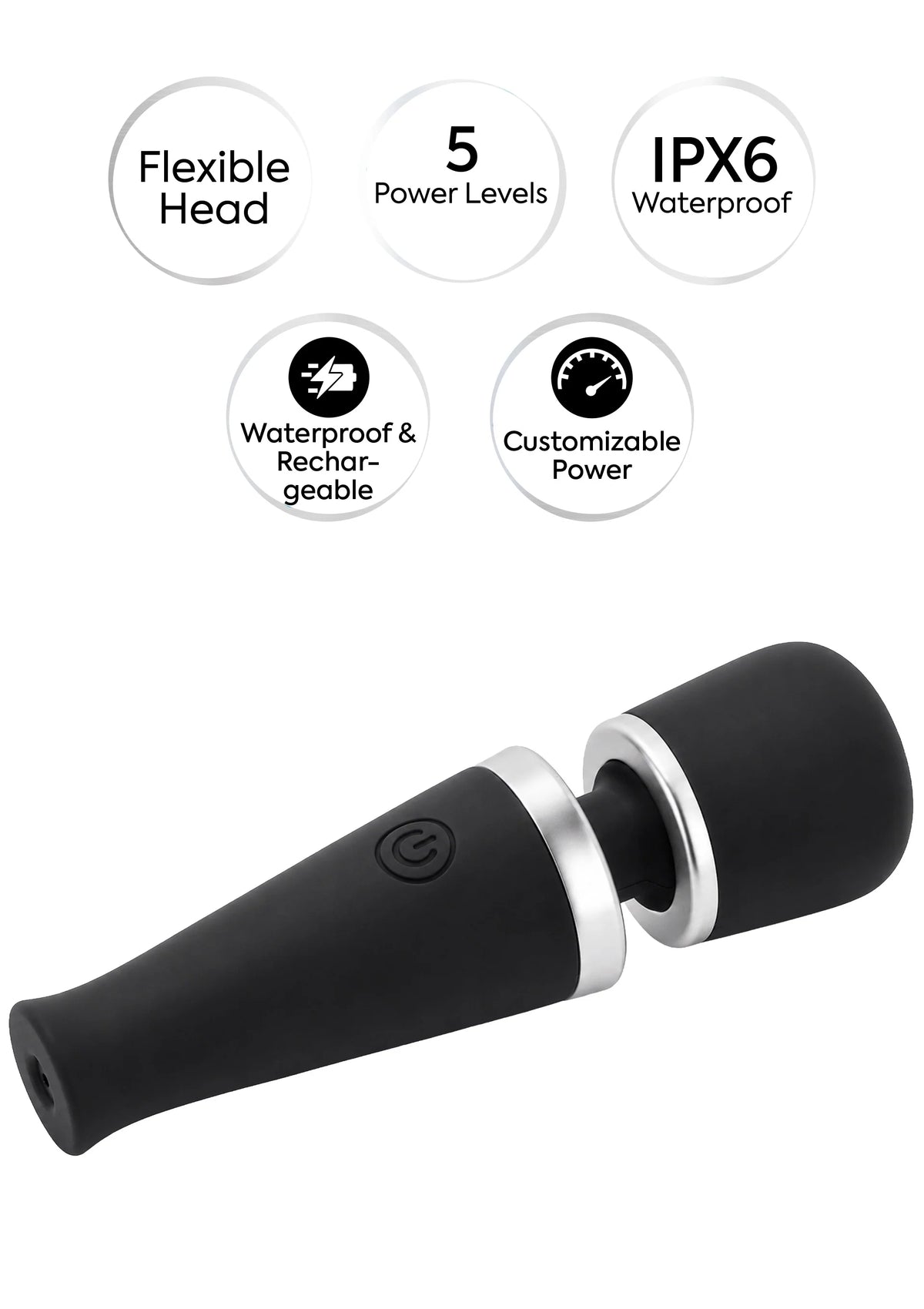 Travel Wand Massager by Caresse