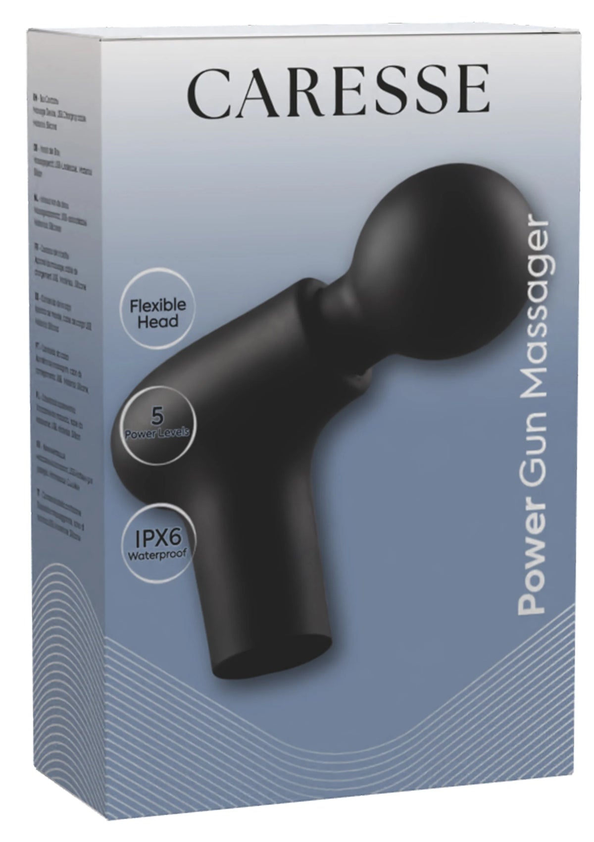 Bestel: Power Gun Massager by Caresse - bij Happytoys.nl, happytoys.be, Happytoys.ae: erotische sex webshop | liever Happy dan Easy ⭐⭐⭐⭐⭐