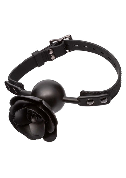 Beste vandaag nog: Forbidden Removable Rose Gag by CalExotics - bij Happytoys - Default Title - 16537 - BLACK