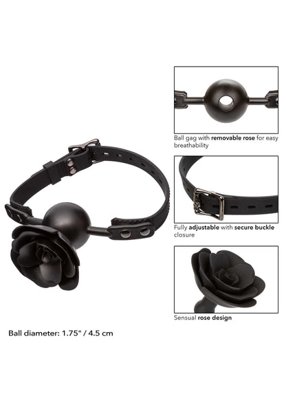 Beste vandaag nog: Forbidden Removable Rose Gag by CalExotics - bij Happytoys
