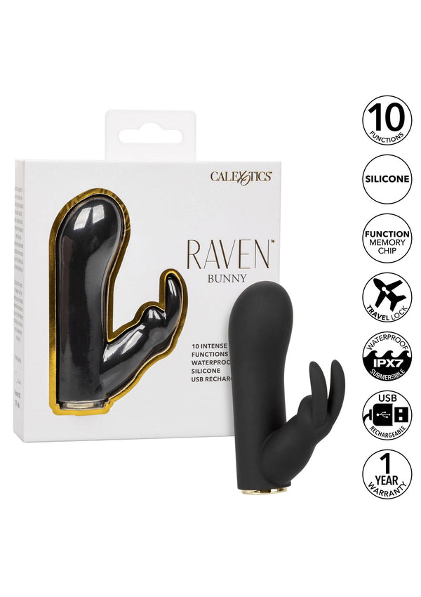 Raven Bunny vibrator by CalExotics Raven