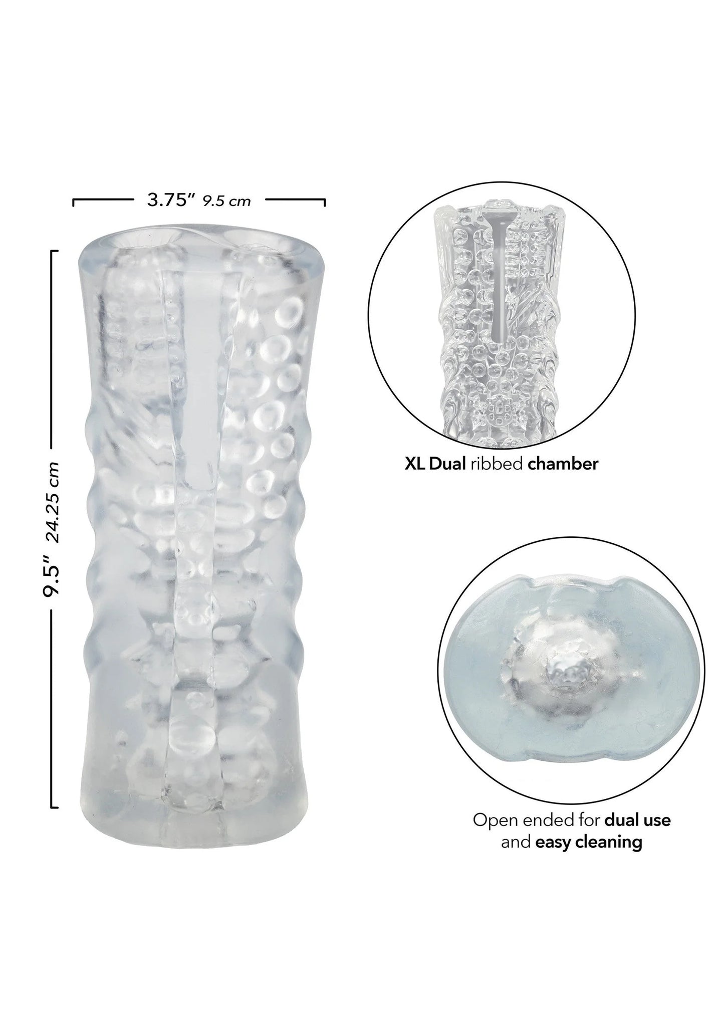 Cyclone Dual Chamber Stroker XL by Calexotics