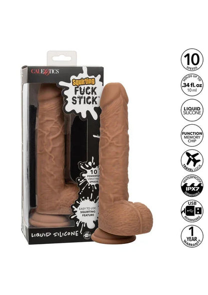 Squirting Vibrating Fuck Stick by CalExotics