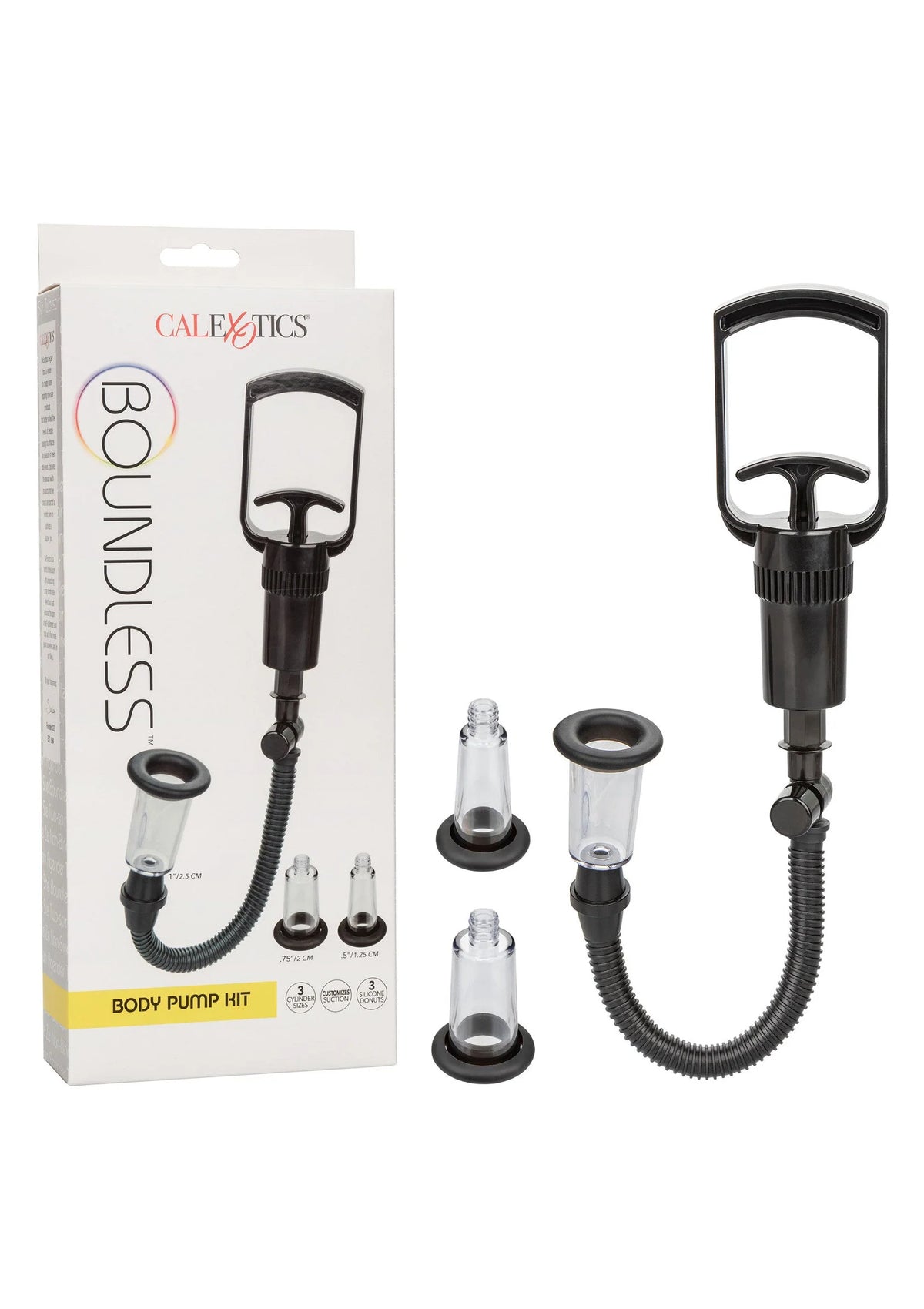 Beste vandaag nog: Boundless Body Pump Kit by CalExotics - bij Happytoys