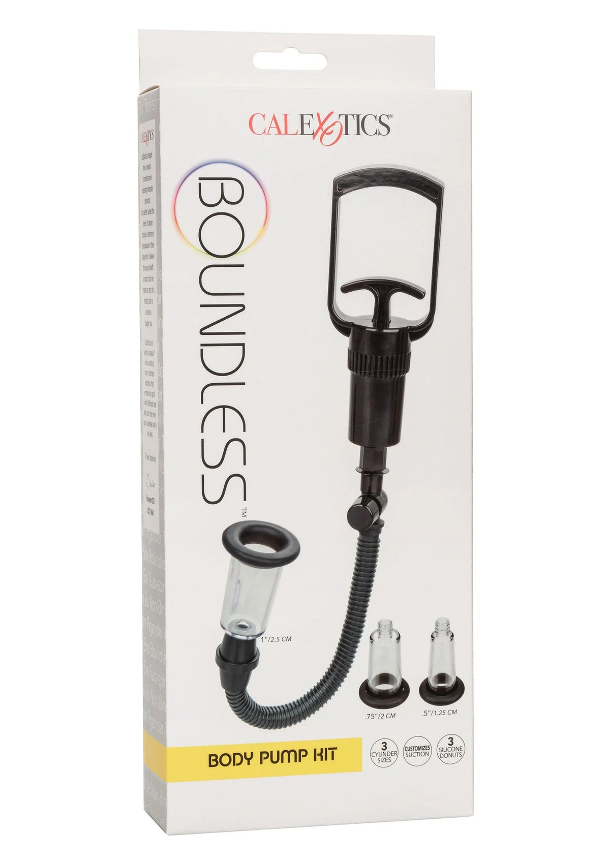 Beste vandaag nog: Boundless Body Pump Kit by CalExotics - bij Happytoys