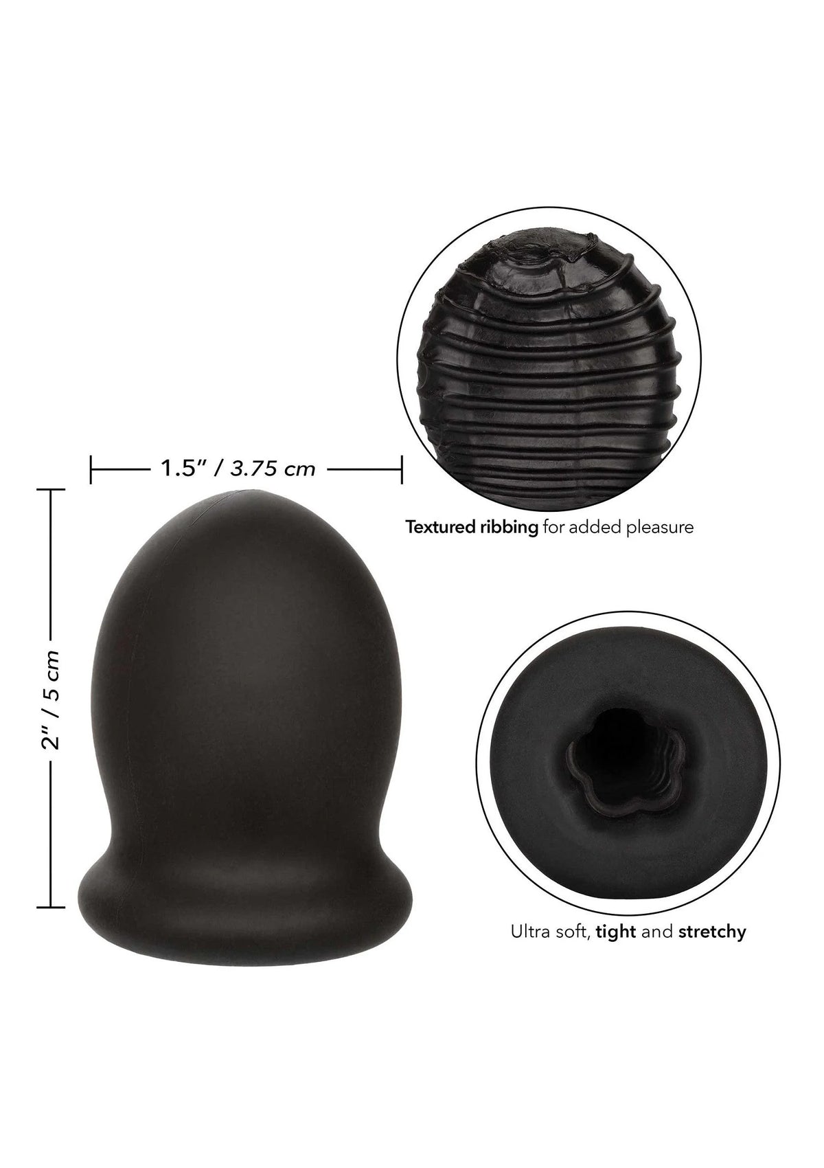 Beste vandaag nog: Boundless FTM Stroker 2'/5 cm by CalExotics - bij Happytoys