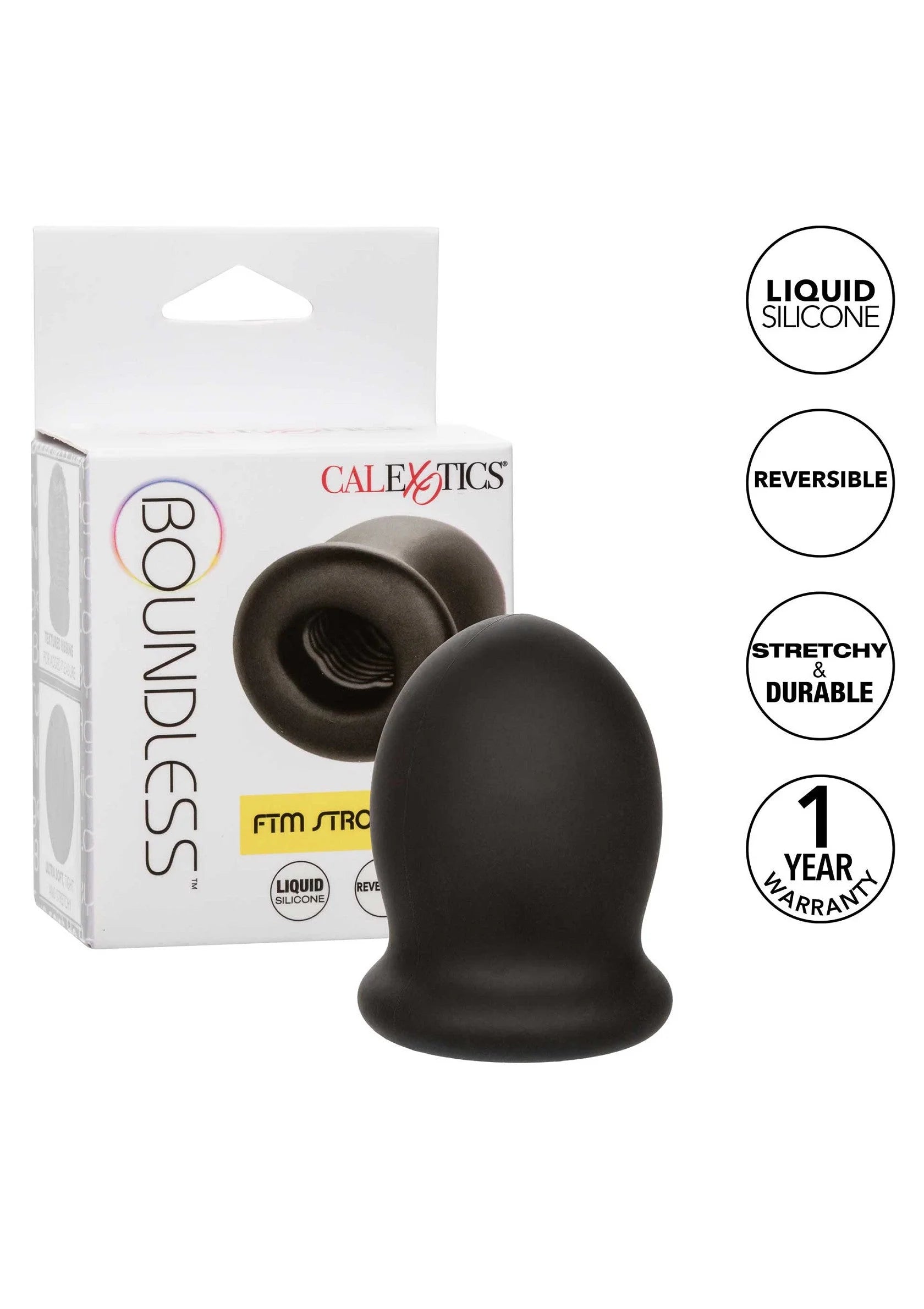 Beste vandaag nog: Boundless FTM Stroker 2'/5 cm by CalExotics - bij Happytoys