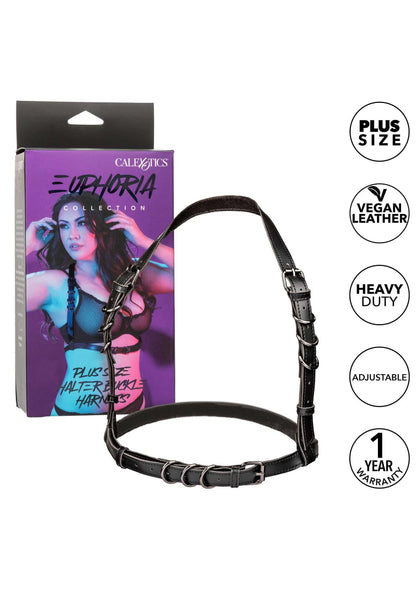 Euphoria Collection Plus Size Halfter-Schnallengeschirr von CalExotics