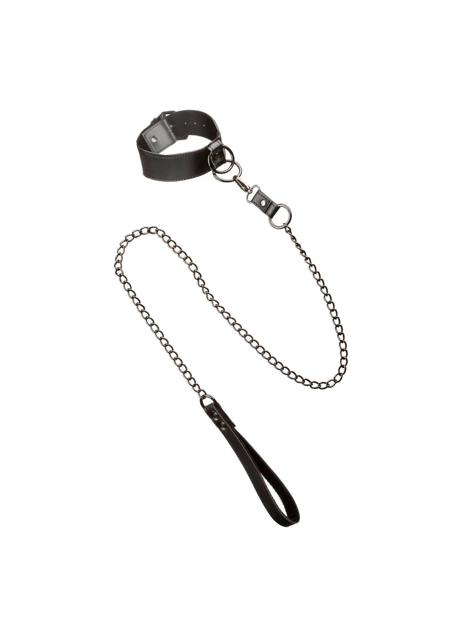 Euphoria Collection Collar with Chain Leash by CalExotics