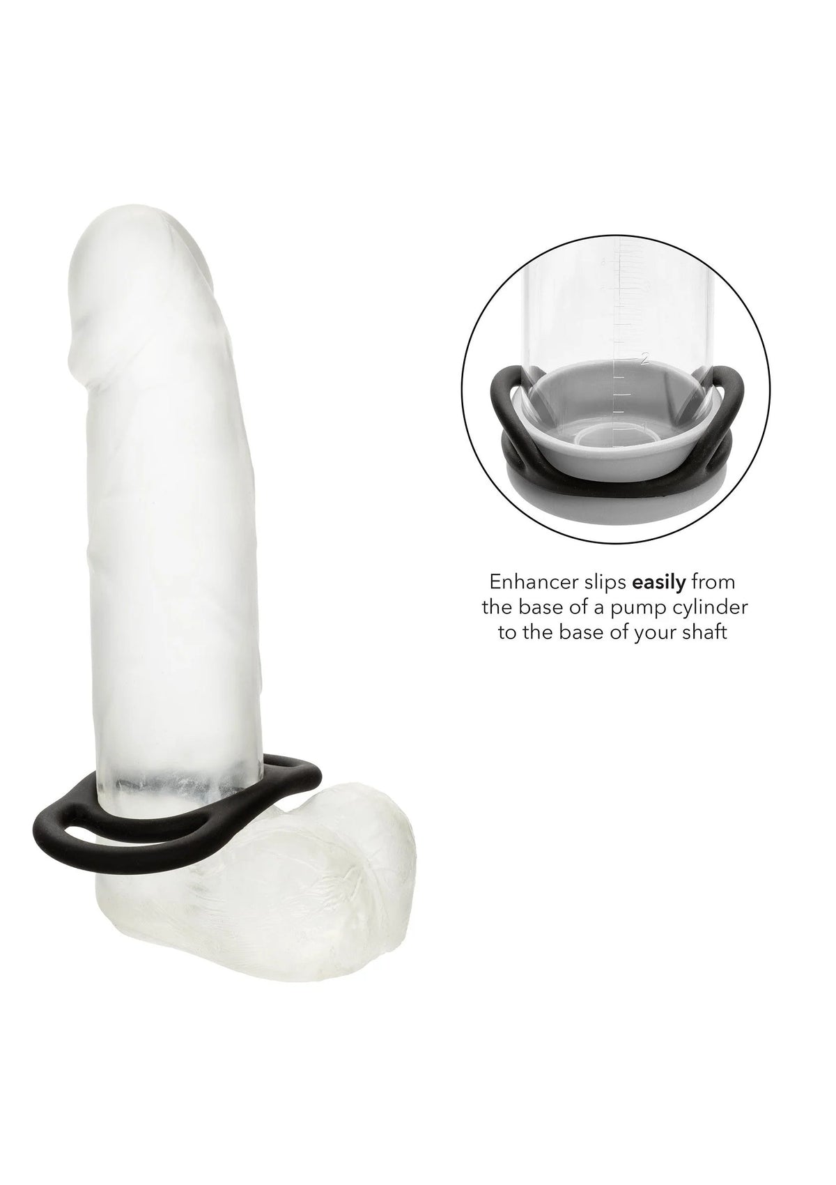Bestel: Silicone Commander Ring - bij Happytoys: de erotische sex webshop | liever Happy dan Easy ⭐⭐⭐⭐⭐