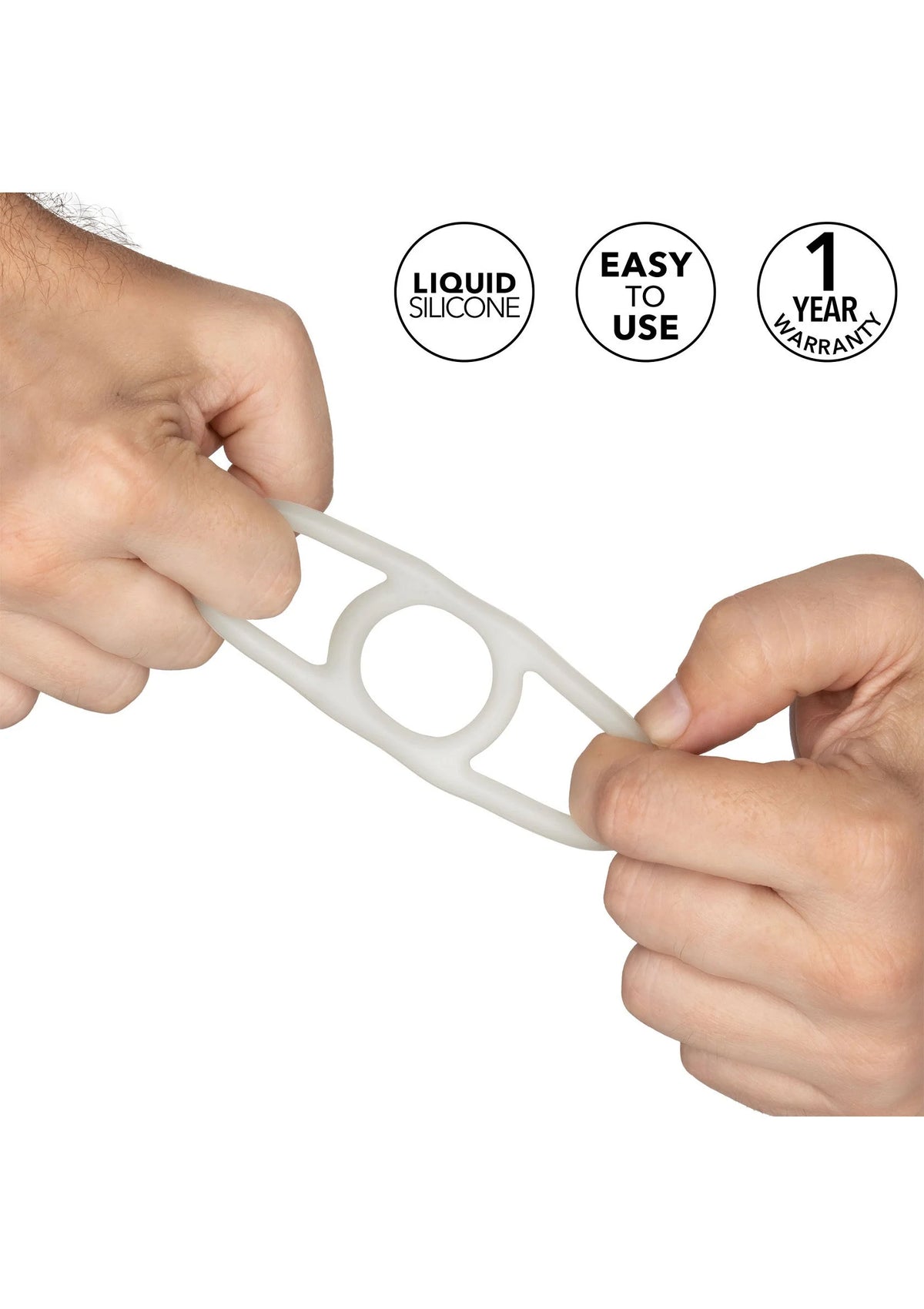 Bestel: Silicone Commander Ring - bij Happytoys: de erotische sex webshop | liever Happy dan Easy ⭐⭐⭐⭐⭐
