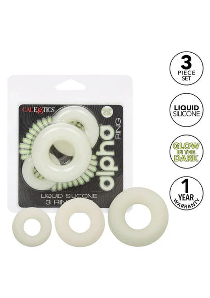Silicone 3 Ring Set by CalExotics